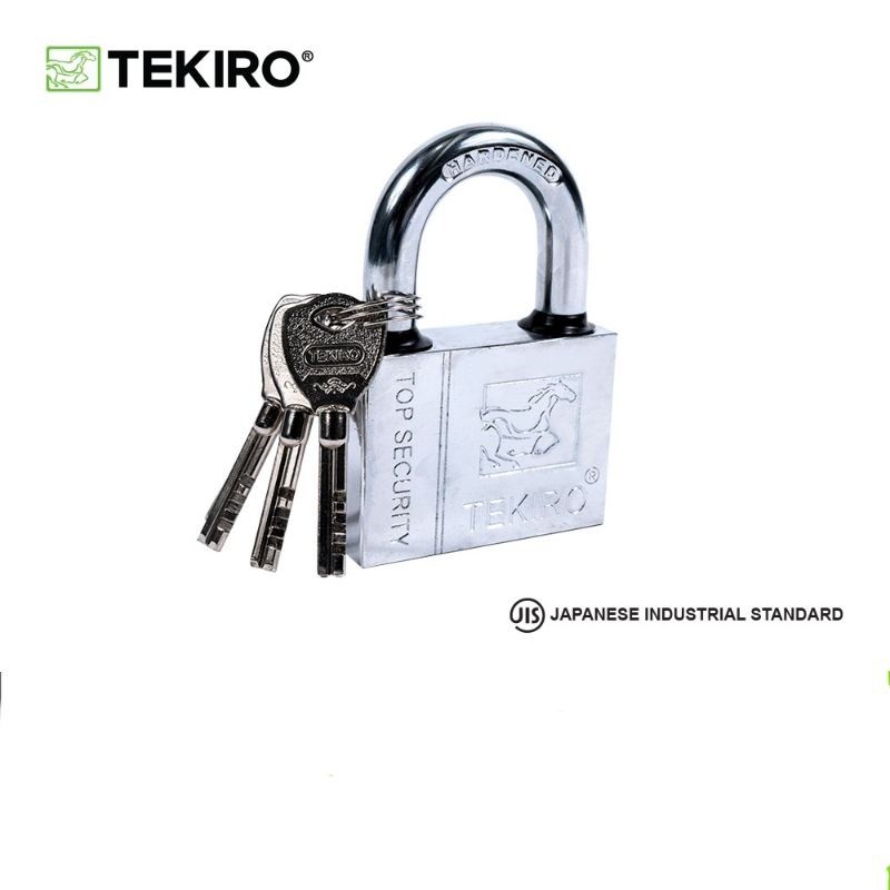 TEKIRO Gembok pendek 40mm Gembok leher pendek tipe kotak Original