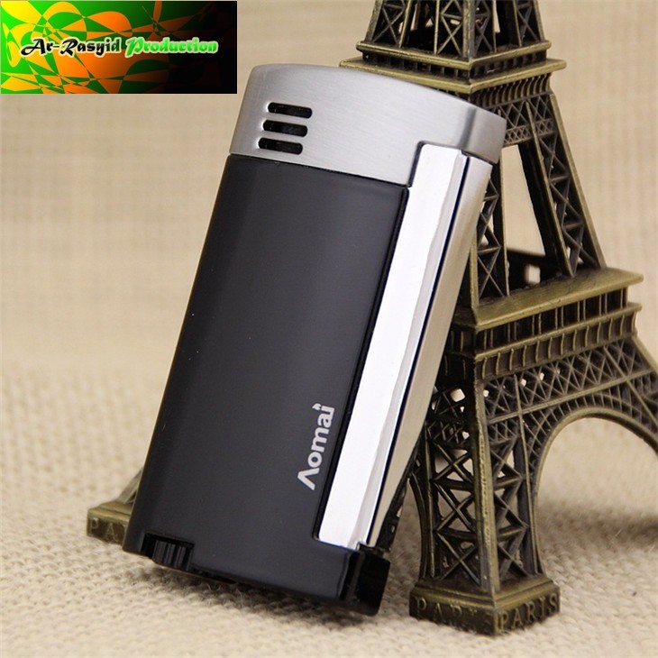 Korek Api Las Slim Aomai Metalik