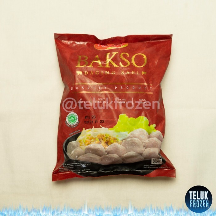 

hanwe bakso daging sapi isi 50 butir pcs baso 650g 650 gr gram g enak