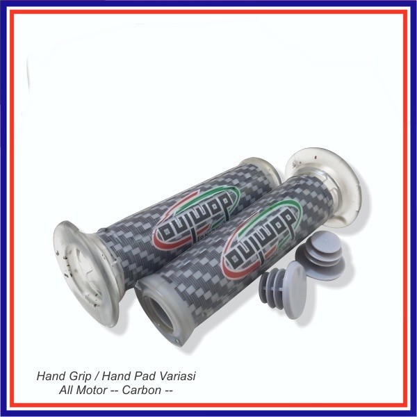 Hand Grip / Hand Pad Variasi All Motor -- Carbon --