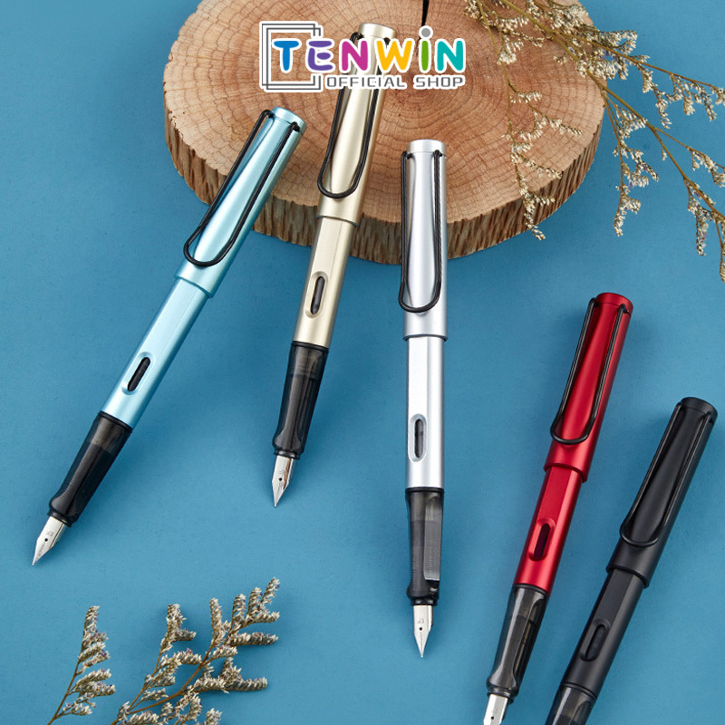 

fountain pen pulpen laser pulpen 0.38mm/0.5mm Bahan Plastik untuk Pelajar - Tenwin