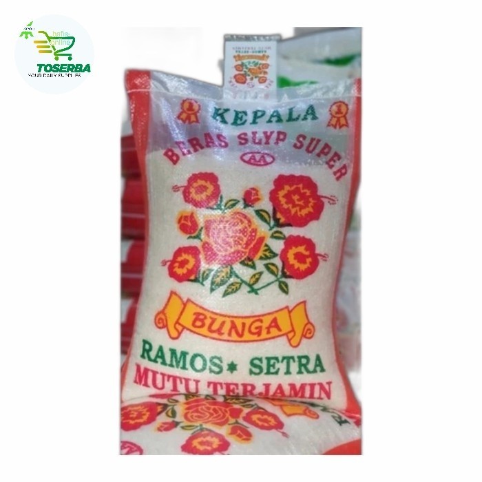 

Beras Kembang / Bunga Setra Ramos Medium 10KG - 10 Liter