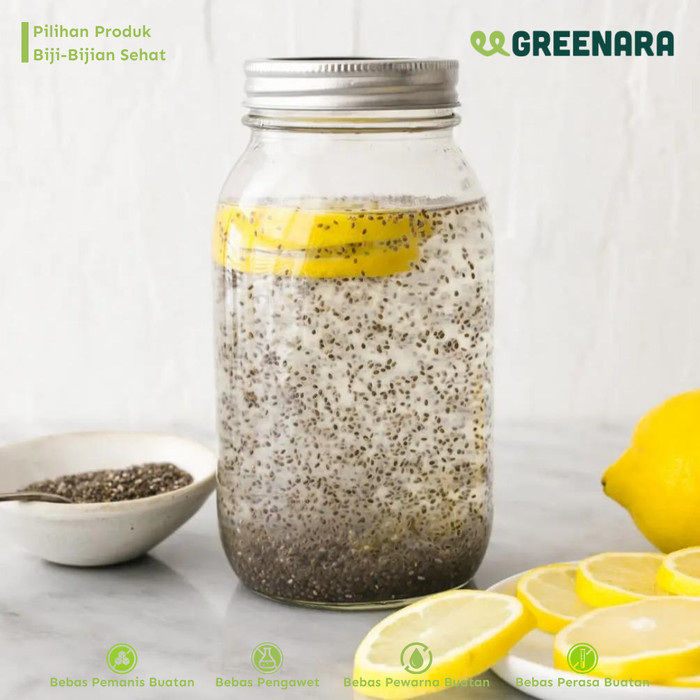 

Biji Chia Hitam Organik 250gr / Organic Black Chia Seed