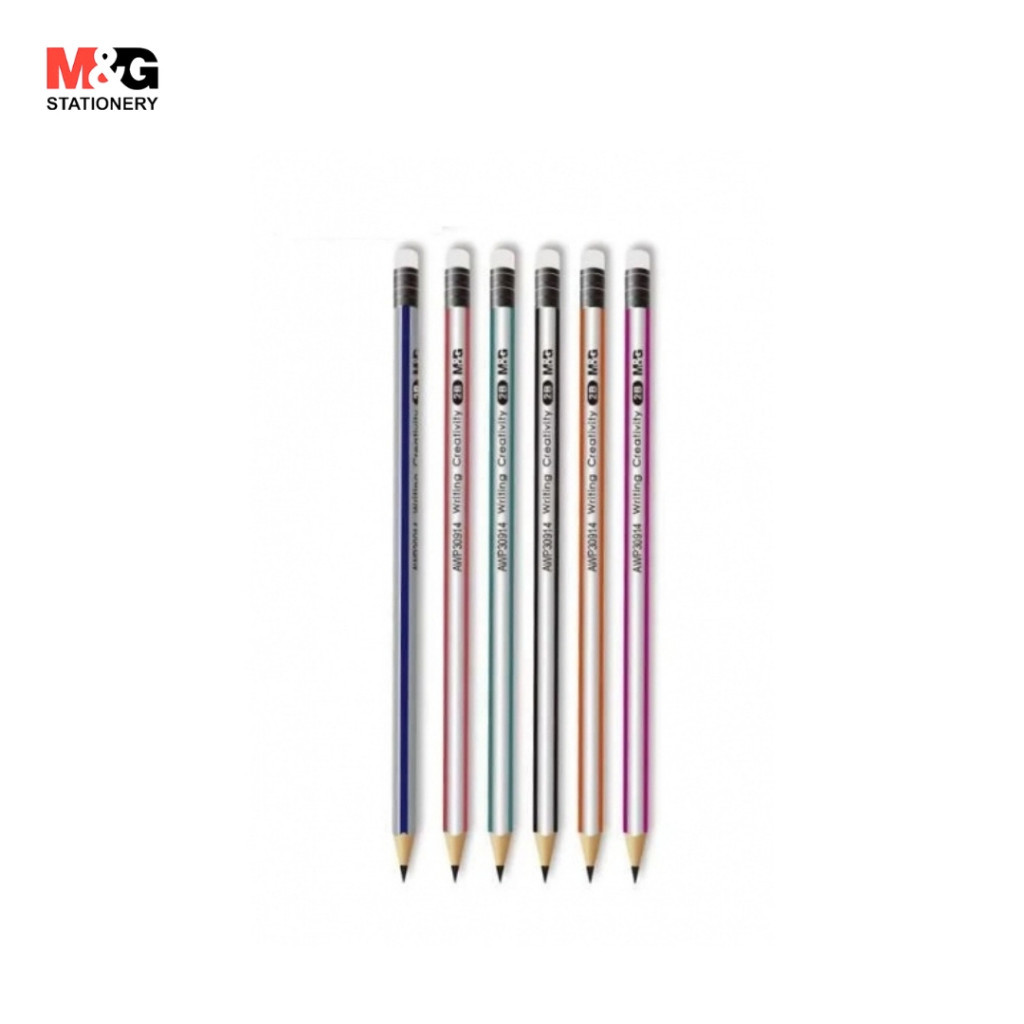 

Pensil 2B M&G Triangle Shape Dengan Penghapus Motif Salur #AWP30914- SHAGB