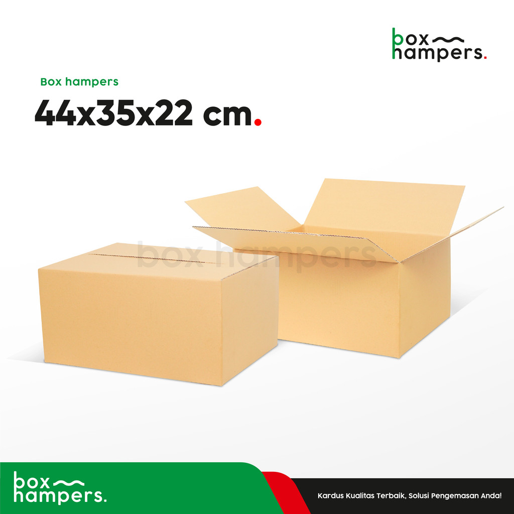 

Box 44x35x22 ( T.22 ) Kardus/Kemasan/Box/Packaging/Normal/A1/KardusKemasan/Karton/bucket/tinggi22