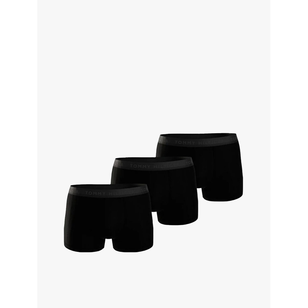 TOMMY HILFIGER - 3-PACKS TRUNK BOXER SET-BLACK