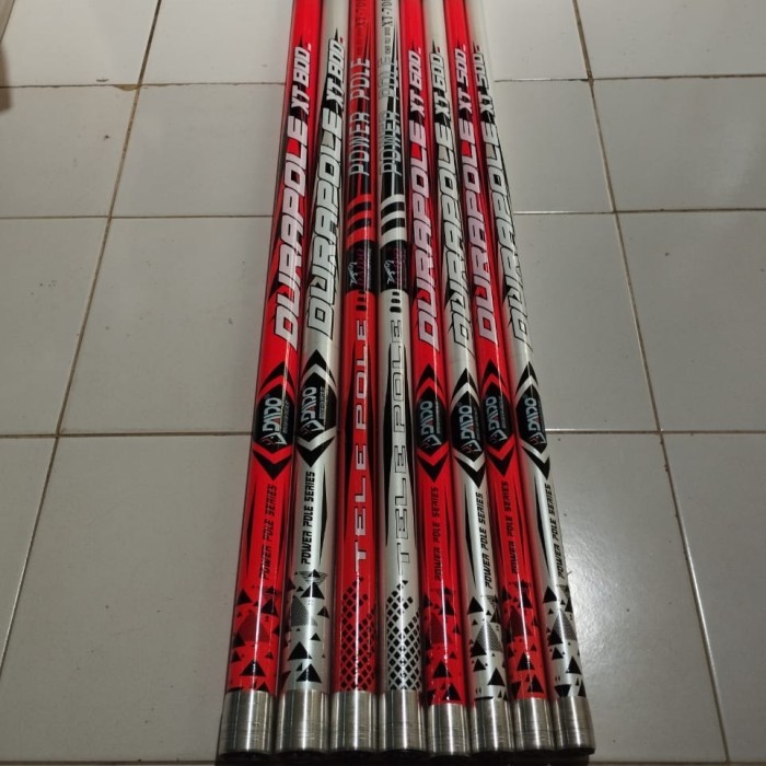 Joran Tegek Ikan Gabus Kaku Solid 8, 7, 6, 5 Meter Diameter besar kuat - Tas Joran 120Cm