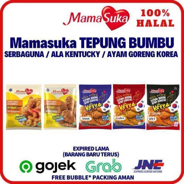 

Semua tepung bumbu mamasuka serbaguna pisang tempe kentucky bakwan