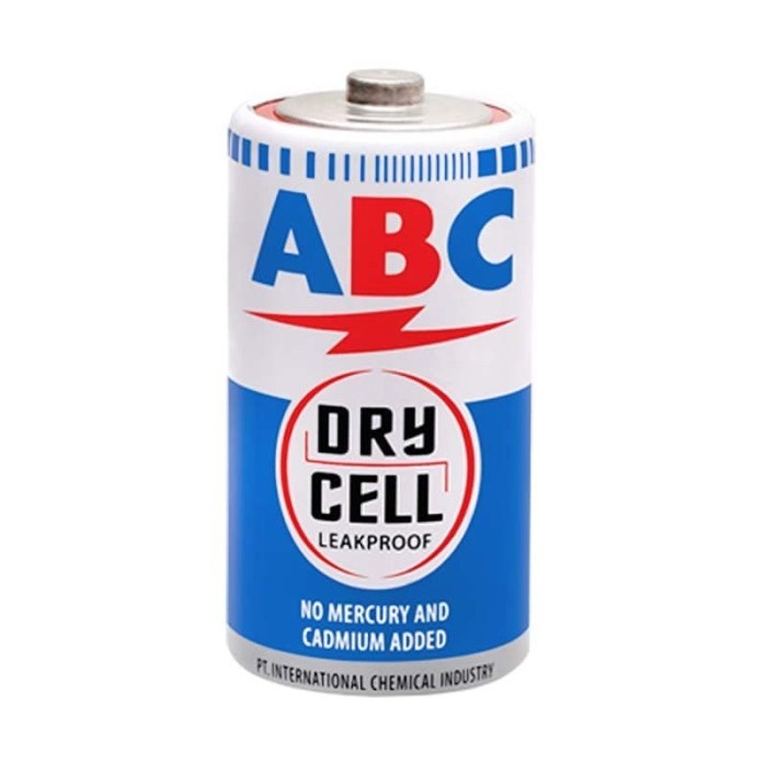 LP99 Batu Batre Baterai Battery ABC Ukuran Sedang Tanggung R14C Biru 1.5V