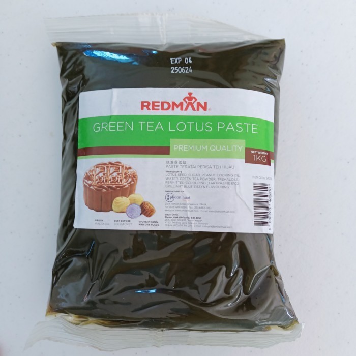 

Best Redman isian kue bulan Lotus - Green Tea lotus