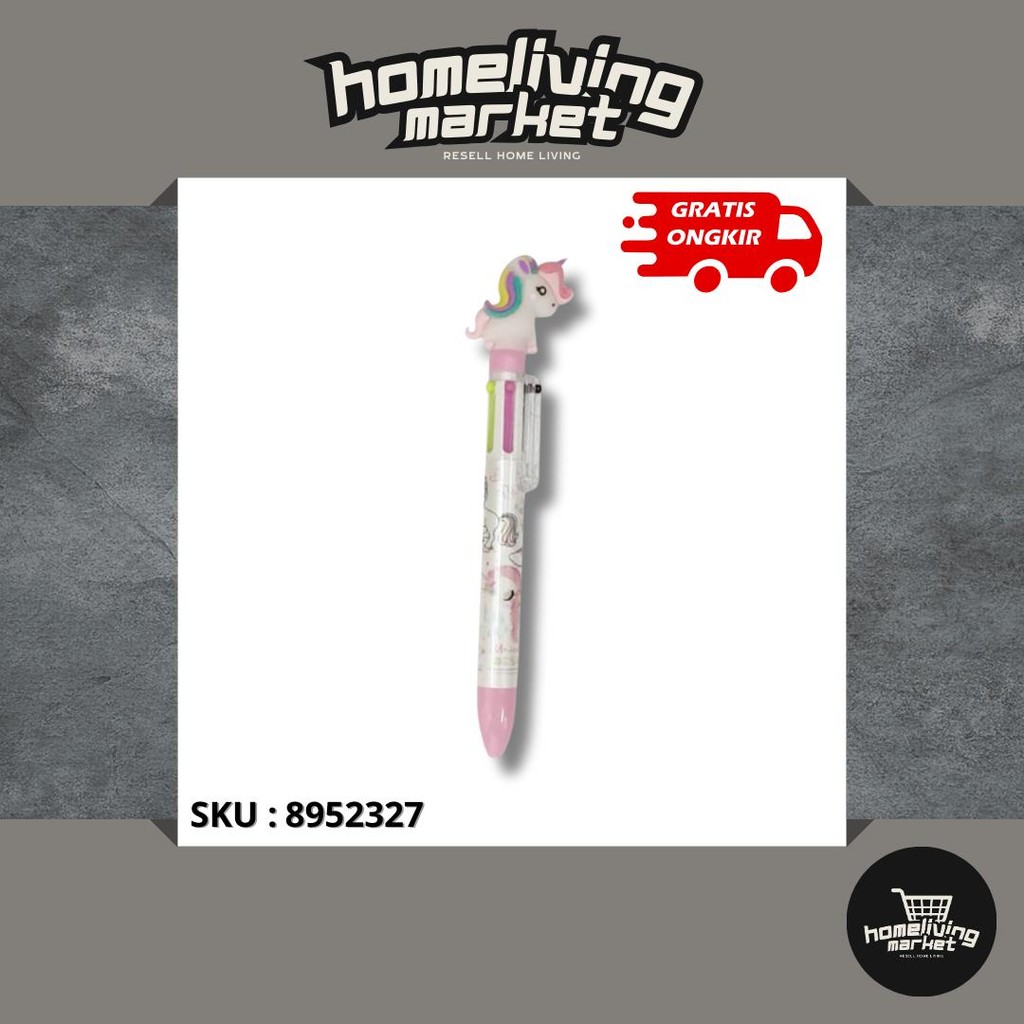 

HLM [COD] Pulpen 6 Warna Karakter Unicorn - Pulpen Unicorn