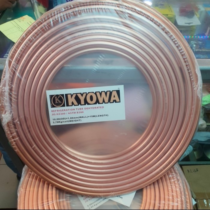 Pipa Tembaga Kyowa 10mm×1mm×15meter