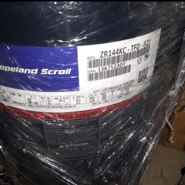 kompresor copeland scroll ZR144KC-TFD-522 12PK