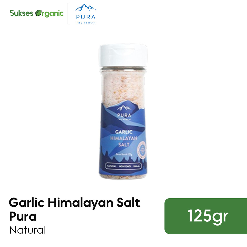 

PURA Himalayan Salt GARLIC 125gr