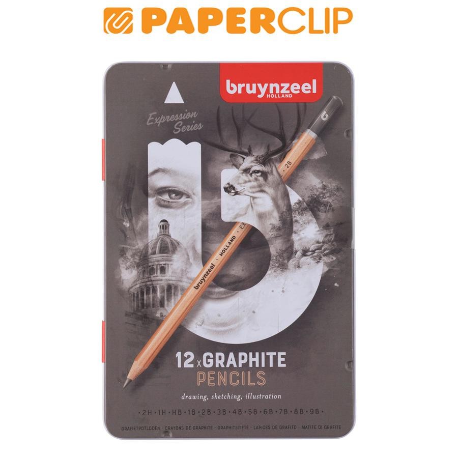 

PENCIL BRUYNZEEL EXPRESSION SERIES 60311012 GRAPHITE SET 12