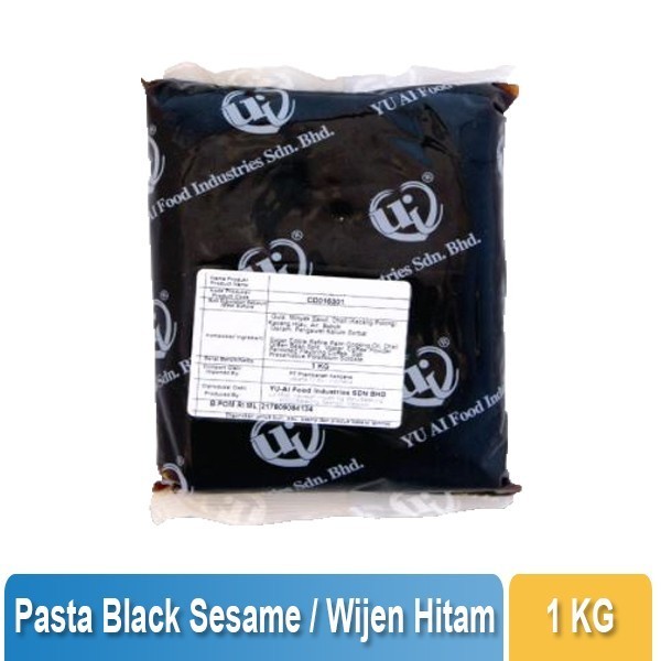 

New Arrival YU AI - Pasta Filling Black Sesame 1Kg / Black Sesame