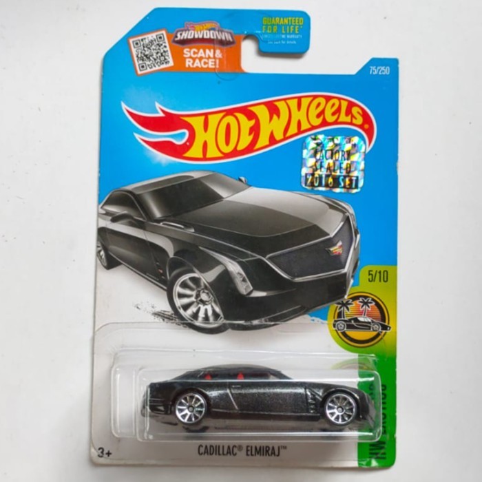 EL99 HW Hot Wheels Cadillac Elmiraj hitam Factory Sealed 2016 Exotics