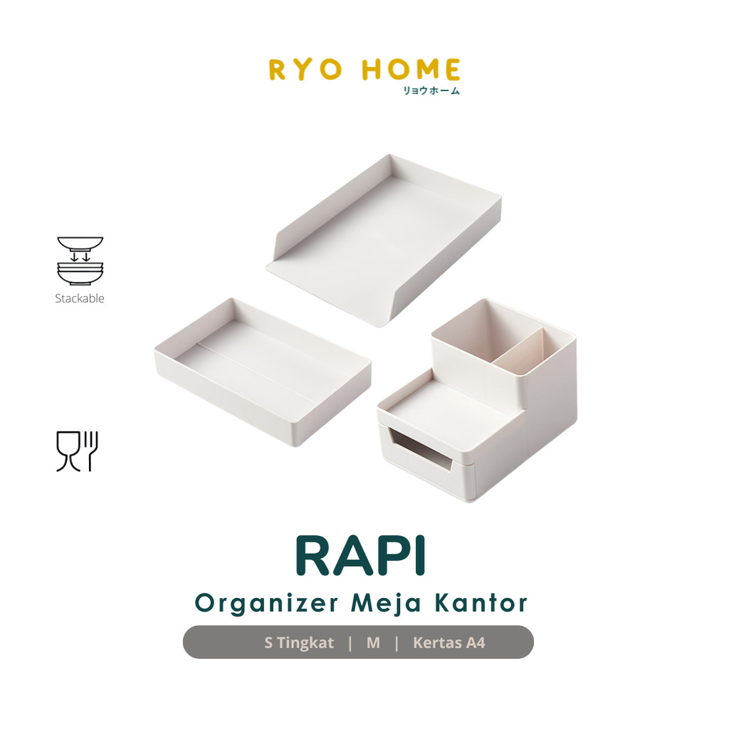 

Ryo Home - RAPI Organizer Meja Kantor / Storage Meja Tray Kertas Dokumen