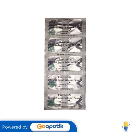 Finasteride Combiphar 5 Mg Strip 10 Tablet