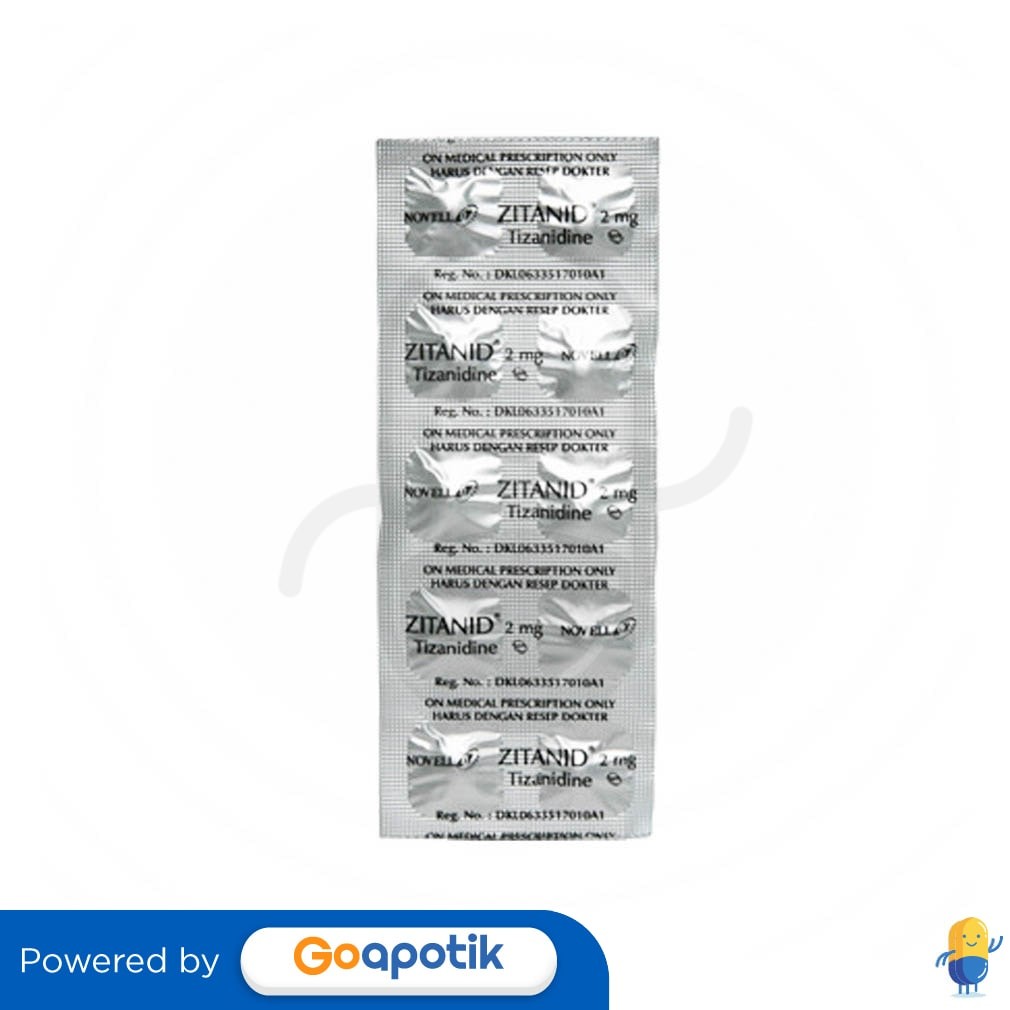 Zitanid Strip Isi 10 Tablet