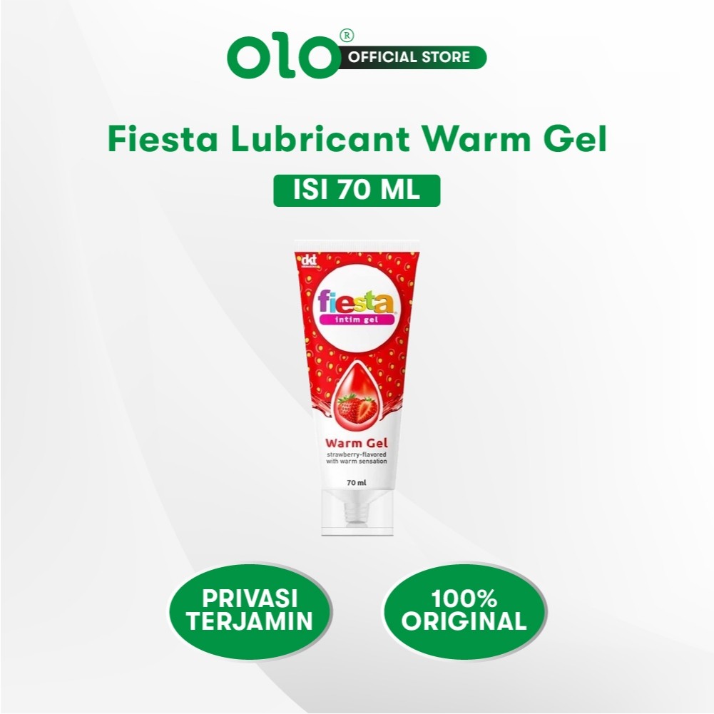 

Pelumas Lubricant Fiesta Warm Gel 1 Box isi 70ml