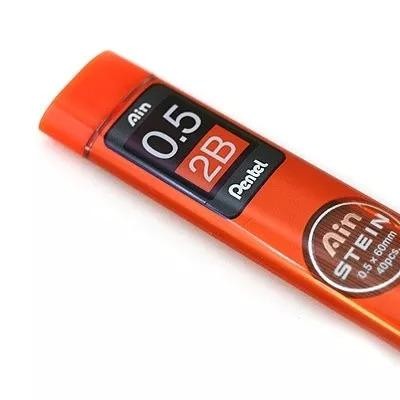 

TERLARIS! Isi Pensil Mekanik Pentel Ain Stein 0.5mm - 2B 0.5mm