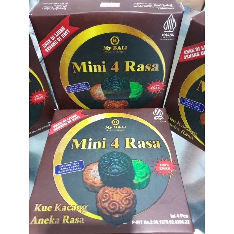 

READY MOON CAKE MY BALI ISI 4PC MINI MOONCAKE / ISI 8PC MINI MOONCAKE PROMO 04.04 MOONCAKE MY BALI HALAL KUE BULAN TIONG CHIU PIA MINI 4 RASA ISI 4PC / MINI 4 RASA ISI 8PC KUE BULAN PREMIUM / MOONCAKE PREMIUM