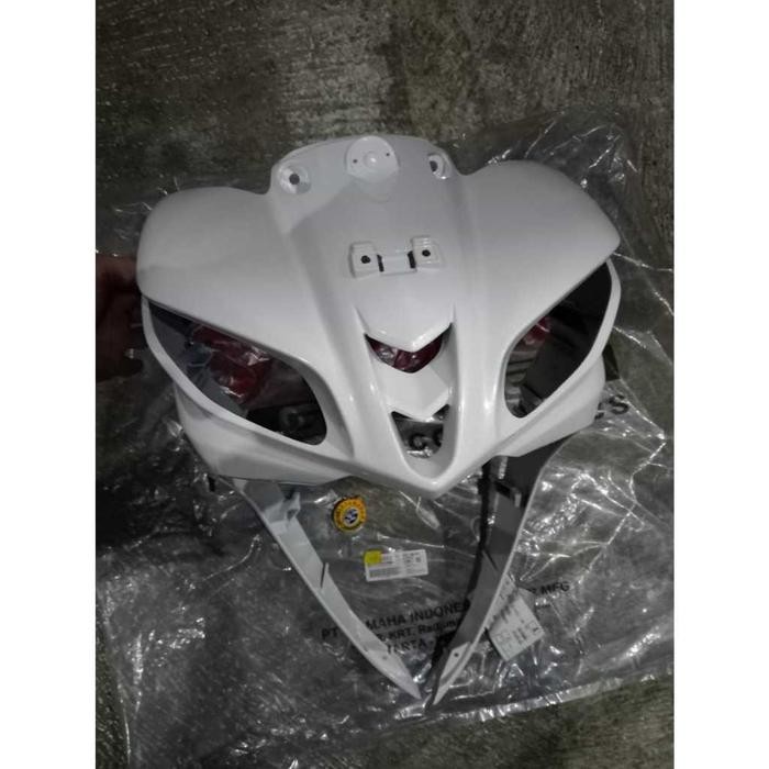 LEG SHIELD/COVER TAMENG PANEL DEPAN JUPITER Z1/HIJAU/PUTIH/ORIGINAL YGP/1DY-8311-00-P3/1DY-F8311-00-