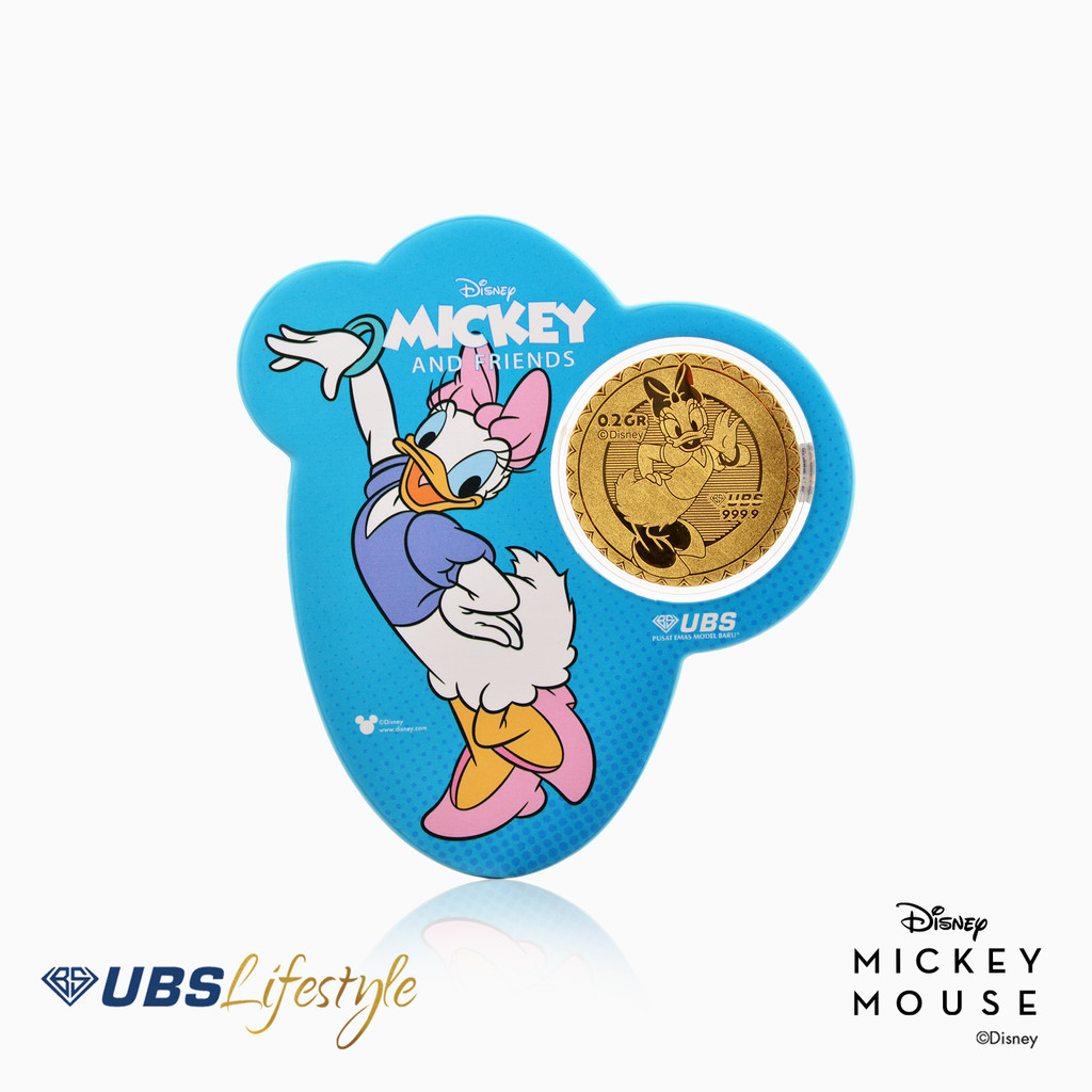 Angpao Emas Disney Daisy Duck 0.2 Gr