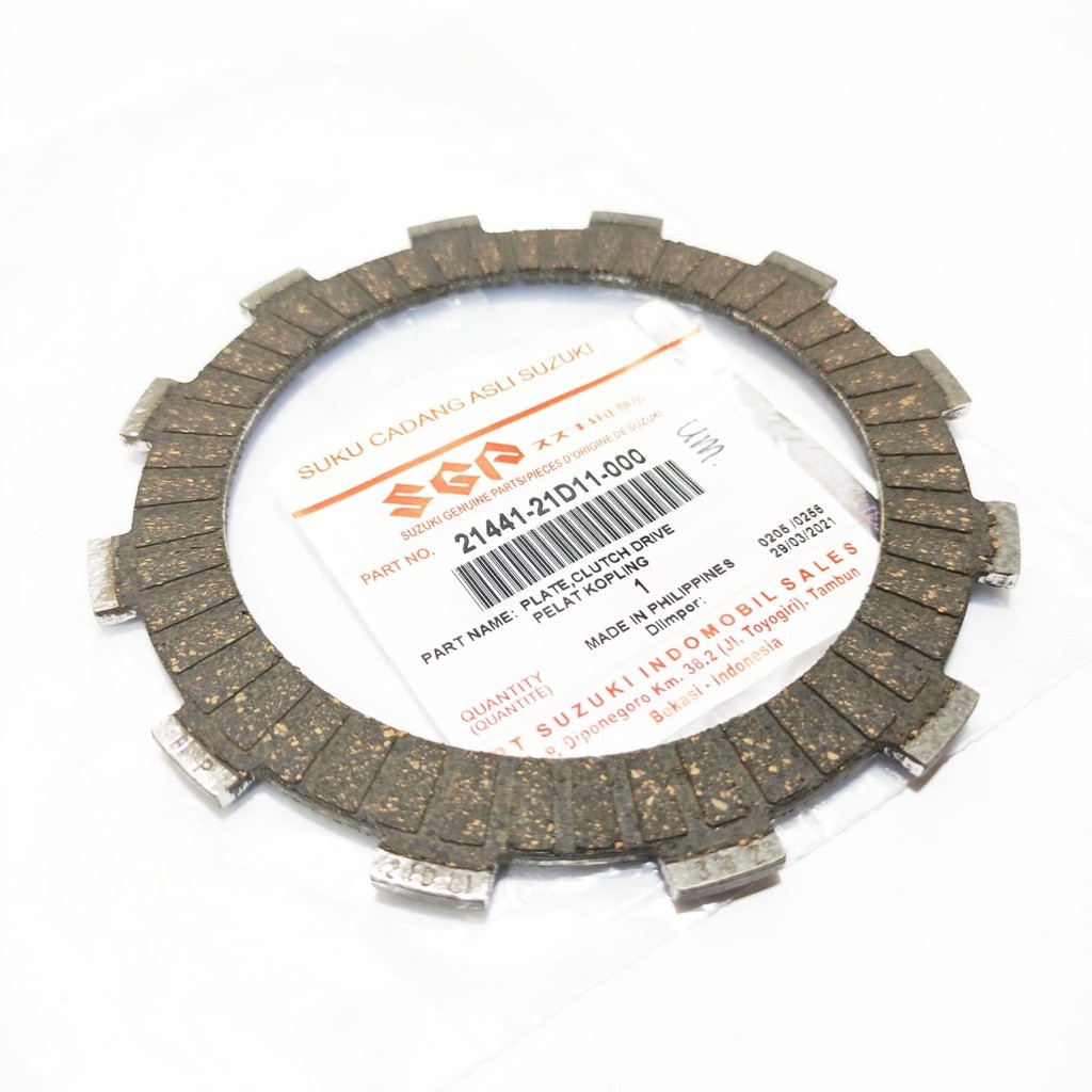 Kampas Kopling Satria 2 Tak Hiu PNP Smash Shogun 125 21441-21D11 SGP