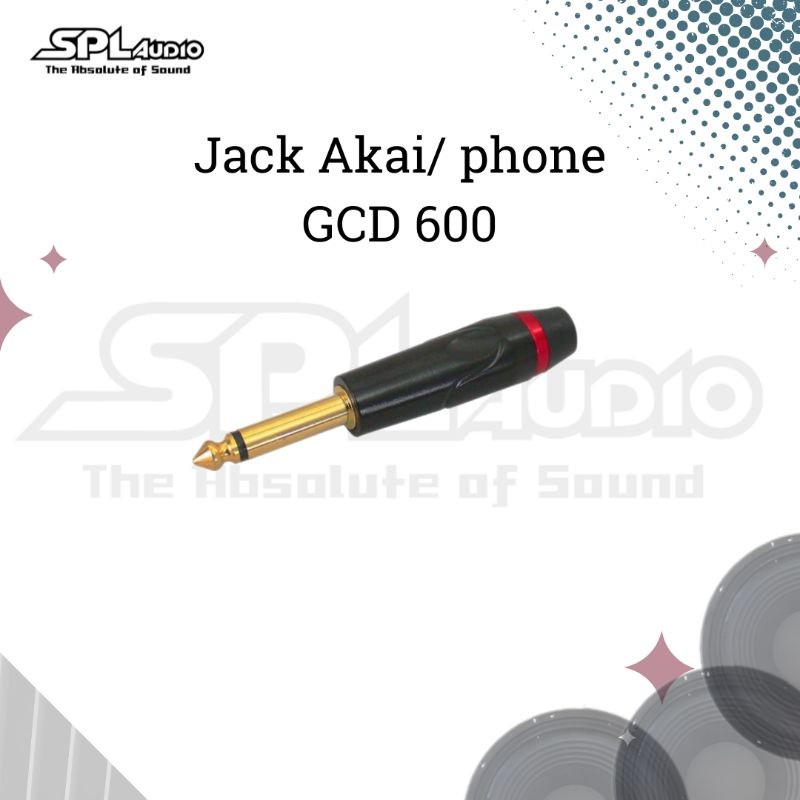 SPL Audio Connector Jack Mono GCD 600M