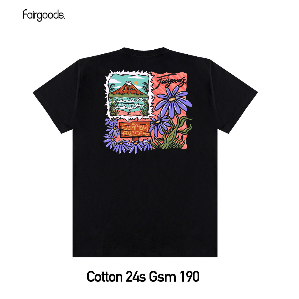 Kaos - Sunlotus - Hitam