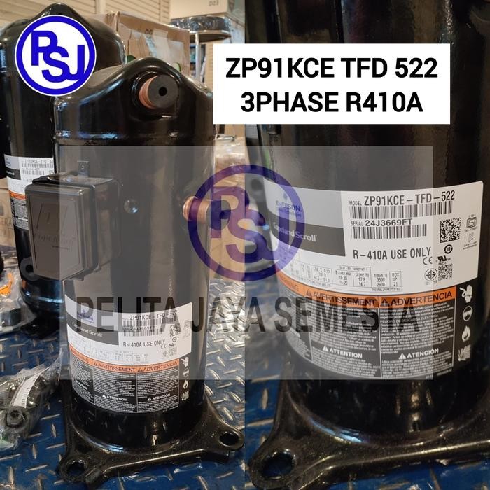 Kompresor Copeland ZP91KCE-TFD-522 / Compressor Copeland ZP91KCE / ZP91KCE TFD 522