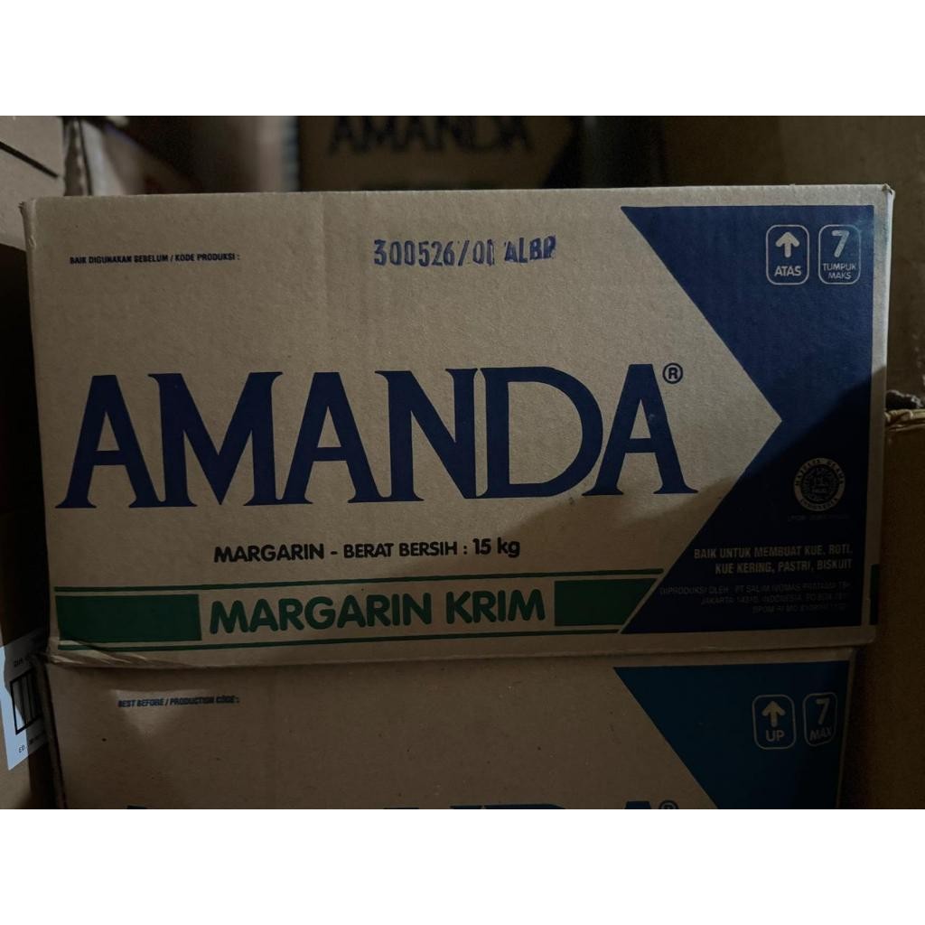 

Mentega Amanda @ 15 kg / 1 dus