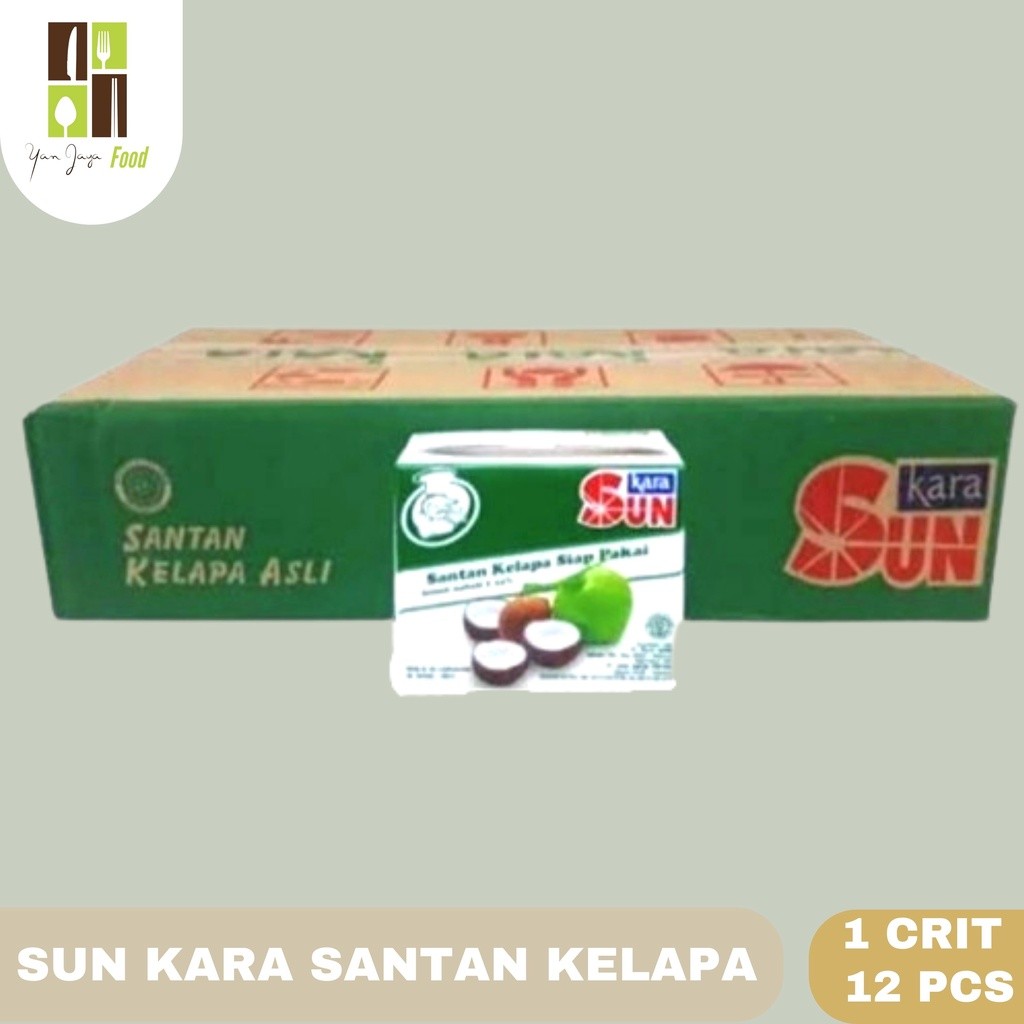

Sun Kara Santan Kelapa Siap Pakai 200ml [1 CARTON]