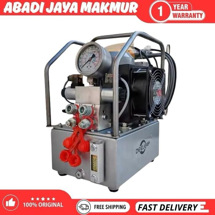 Pompa Torsi Electric Hydraulic Torque Wrench Pump 8L 4 Outlet Pompa Torsi