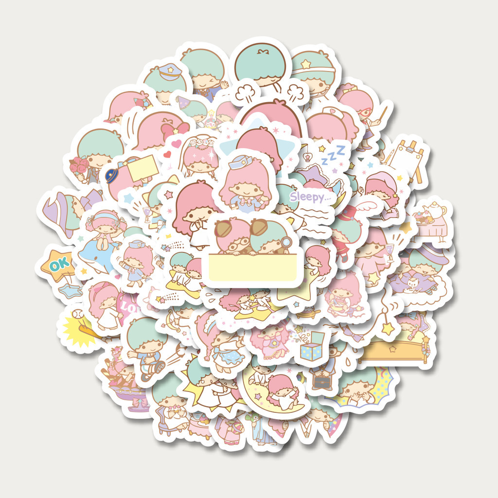 

Sticker Pack Stiker Kartun Twin star Versi 1 | Sticker TUMBLR | Stiker LAPTOP KOPER HELM