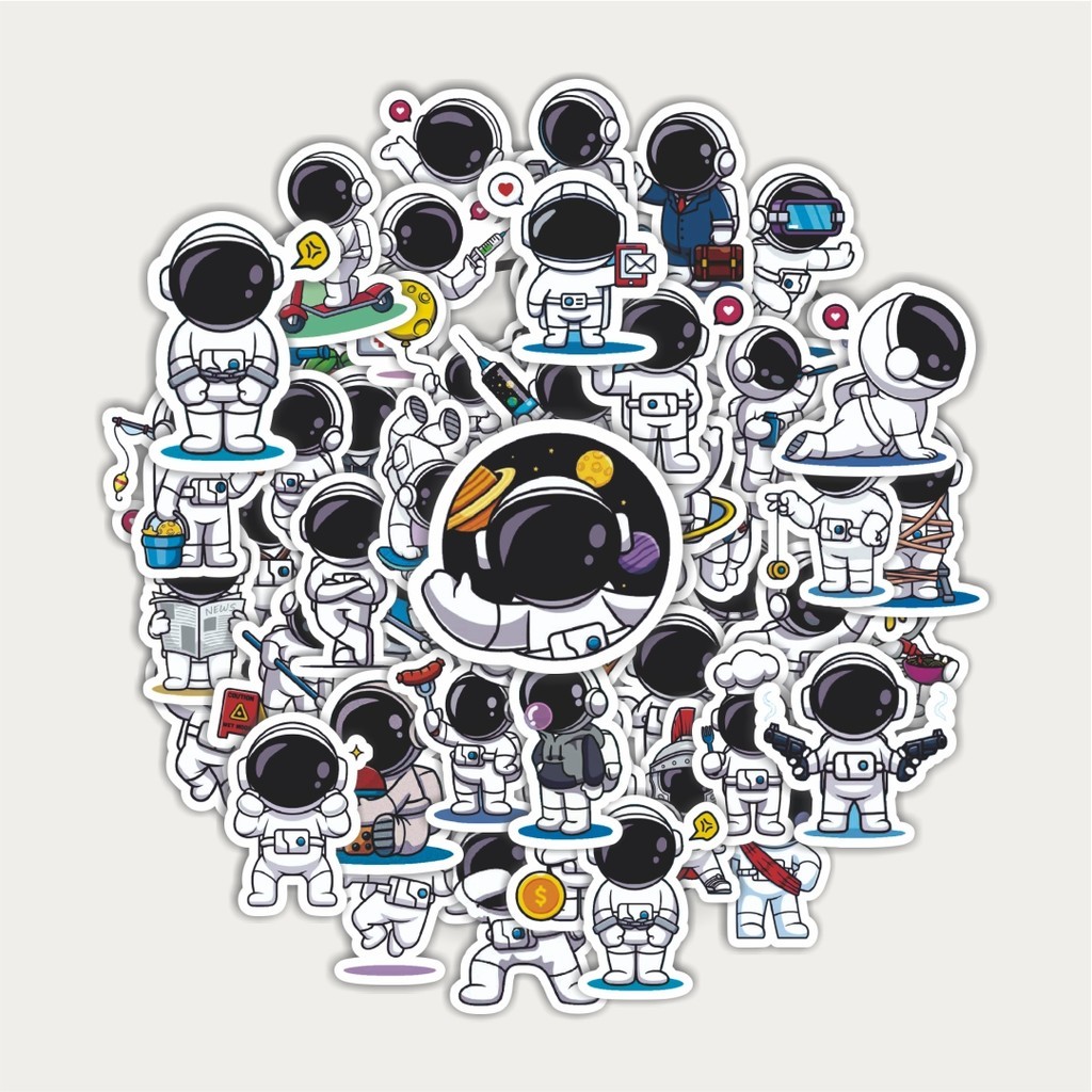 

Sticker Pack Stiker Astronot V4 | Sticker TUMBLR | Stiker LAPTOP KOPER HELM