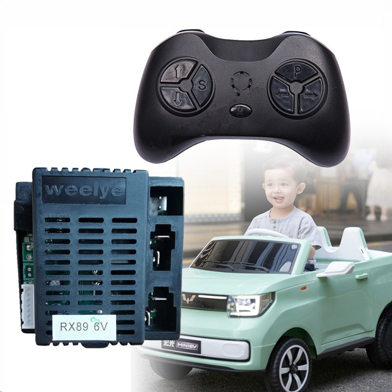 RX89-6V Weelye Receiver Remot Mobil Aki Universal Untuk Mobilan Aki Anak