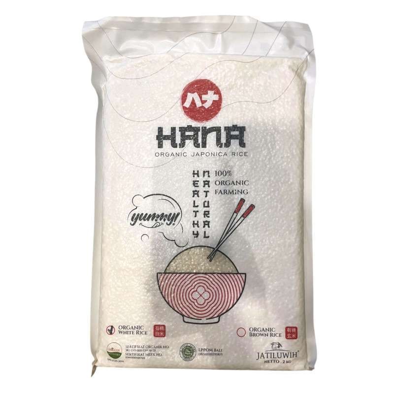 

Jatiluwih HANA Beras Jepang Organik Organic | Japonica Rice 2Kg