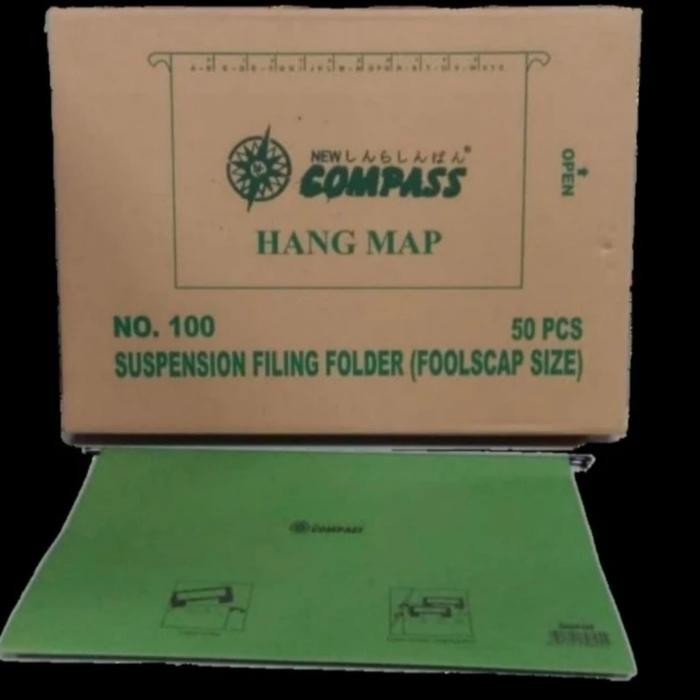 

Hangmap LIHIT No 69 Suspension Filling Folder Hang Map isi 50 Pcs - HM Compas 50pcs mbs