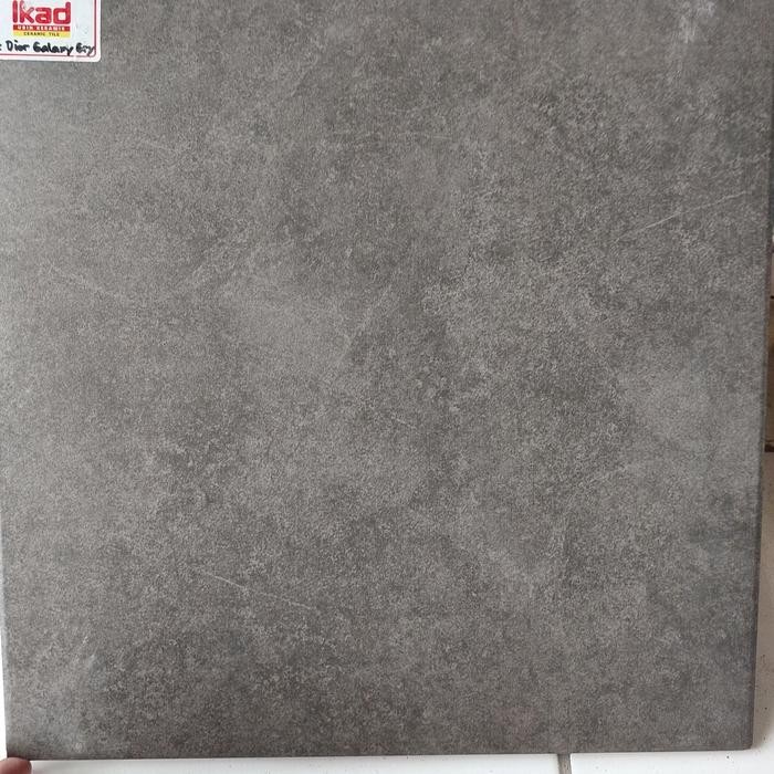 KERAMIK 40X40 ABU SYON GRIGIO IKAD / ABU INDUSTRIAL MATT - Abu-abu