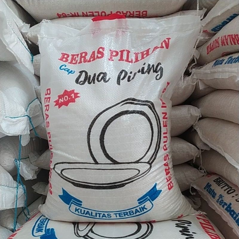 

Beras, Beras Putih, Beras Murah, Beras Pulen, Beras Cap Dua Piring 10kg