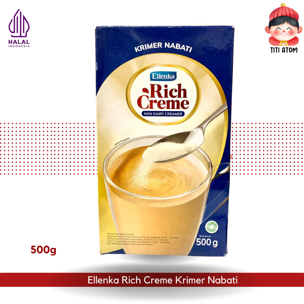 

Ellenka Rich Creme Non Dairy Creamer (Krimer Nabati) 500g
