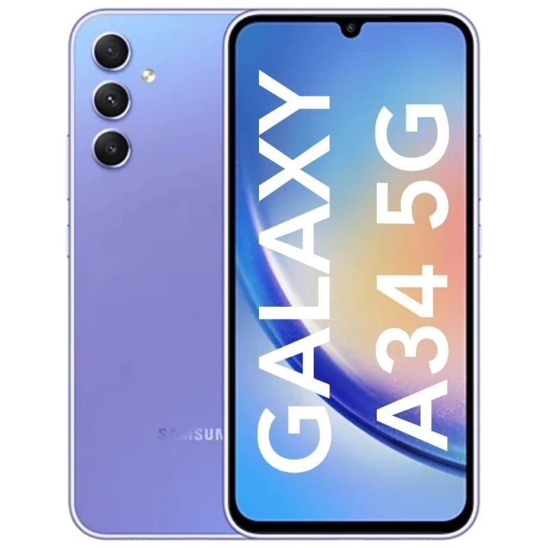 hp samsung galaxy a34 5G ram 8/128 gb [8gb rom 128gb] - new bnib
