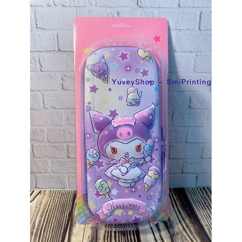 

Tempat Pensil Kotak Pensil Sanrio 3D EVA TEBAL Waterproof / Kotak pensil / Pencil case Cinnamoroll Kuromi My Melody / Goodie bag Souvenir ultah - Cinnamoroll