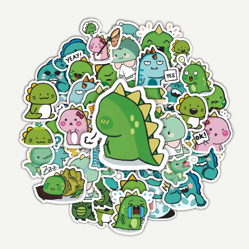 

Sticker Pack Stiker Baby Funny Dinosaur 2 [Bayi Dinosaurus Lucu] | Sticker TUMBLR | Stiker LAPTOP KOPER HELM