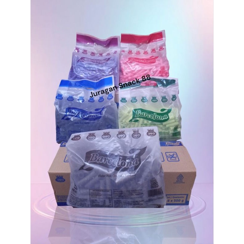 

Wafer roll Astor Mini Barcelona 500Gr