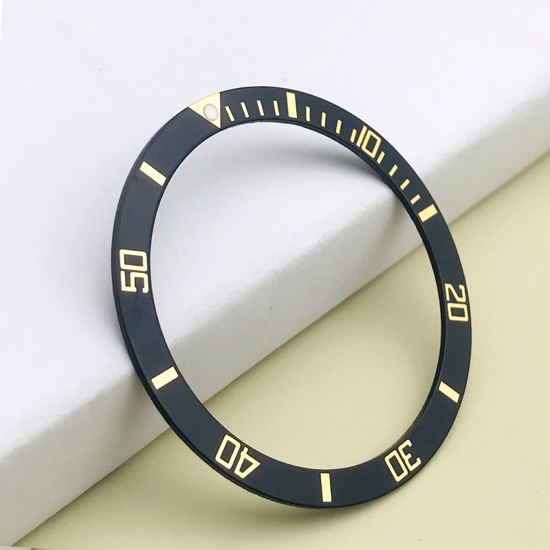 39mm Flat Bezel ert Seiko Turtle Aluminium Bezel Sub Ring Fits NH35 NH36 SKX 6105 6309 ving watch ca