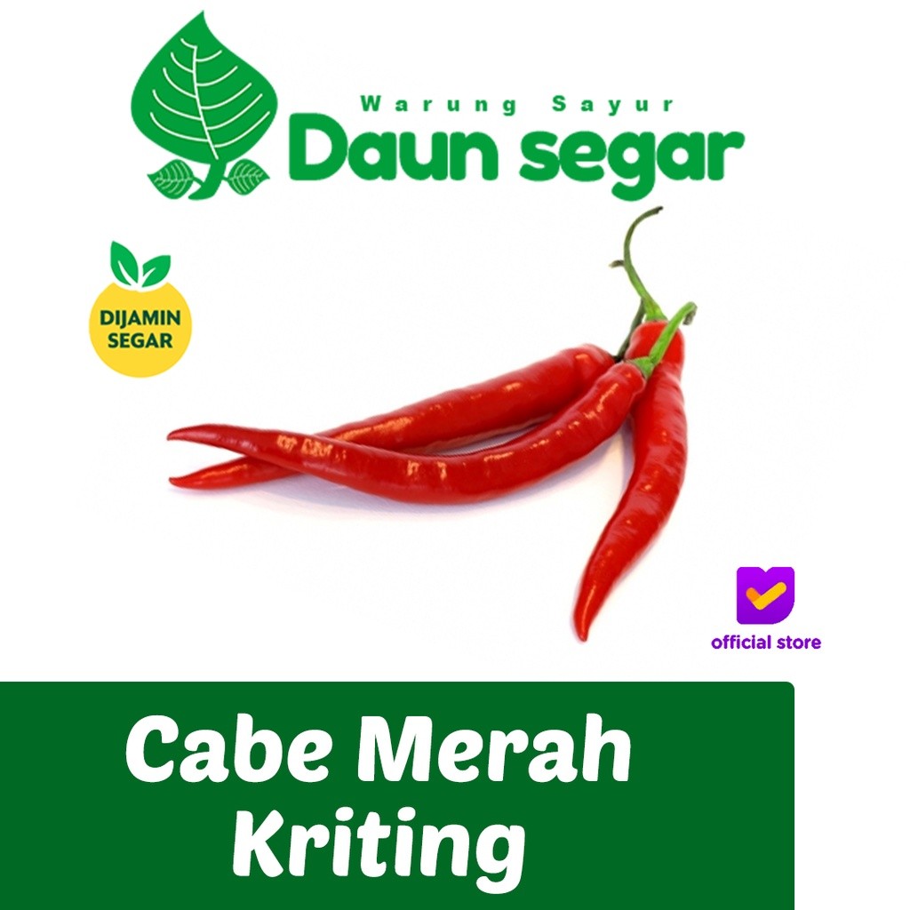 

Cabe Merah Kriting 1 kg cabai merah kriting 100gr